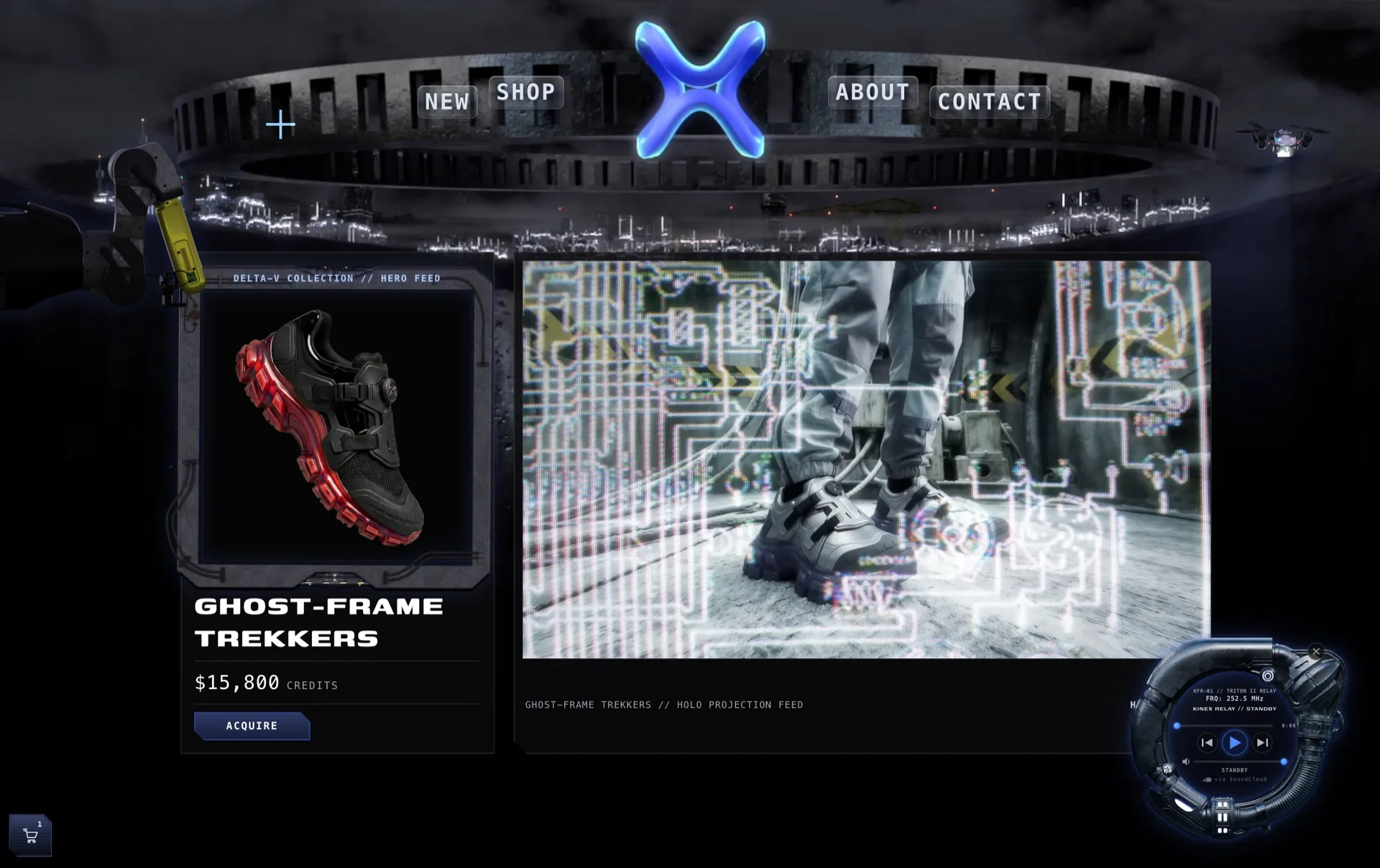 Kinex desktop screenshot