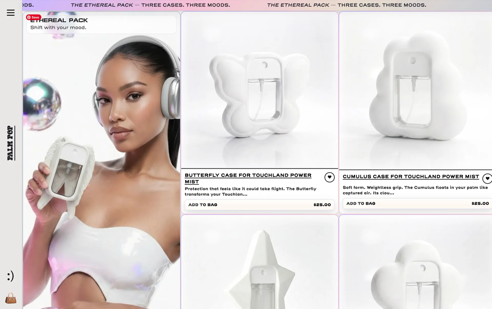 Palm Pop desktop screenshot